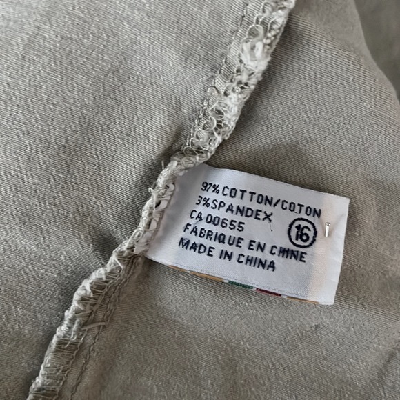 Encore Casual Khaki Jacket, Size 16 - Picture 10 of 11